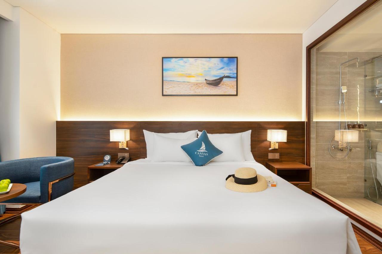 Canvas Danang Beach Hotel Exterior foto