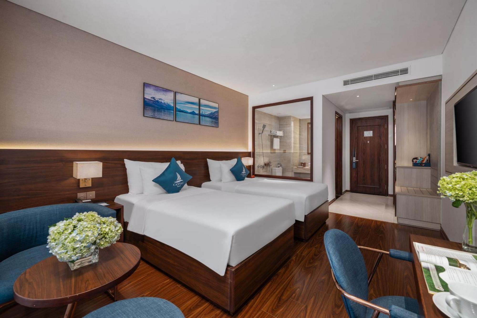 Canvas Danang Beach Hotel Exterior foto