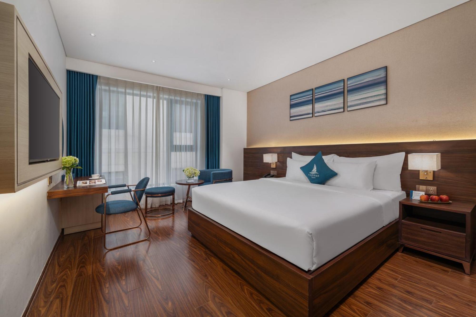 Canvas Danang Beach Hotel Exterior foto