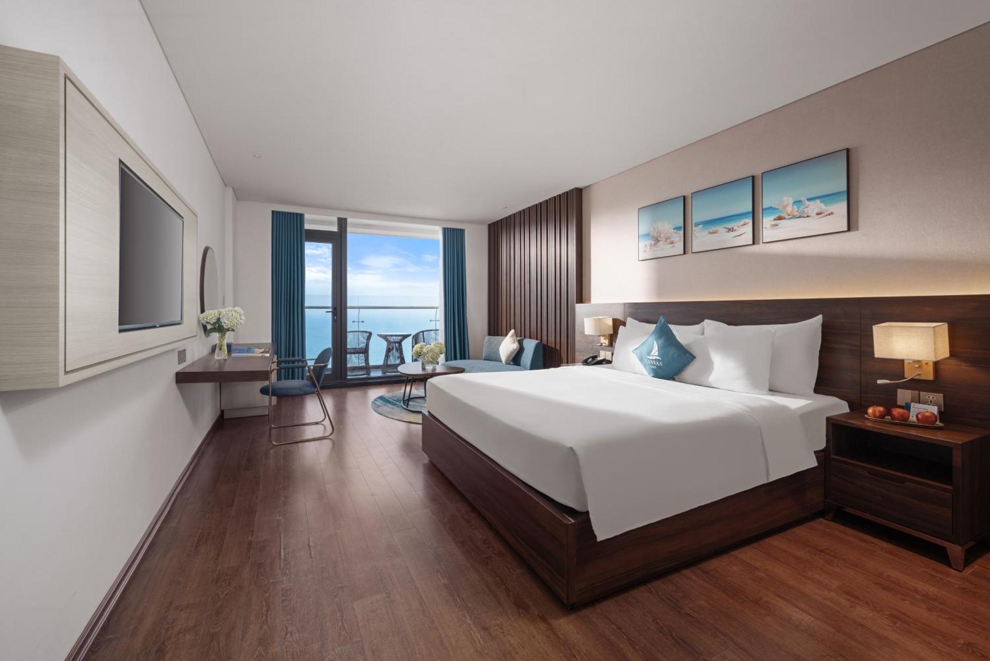 Canvas Danang Beach Hotel Exterior foto